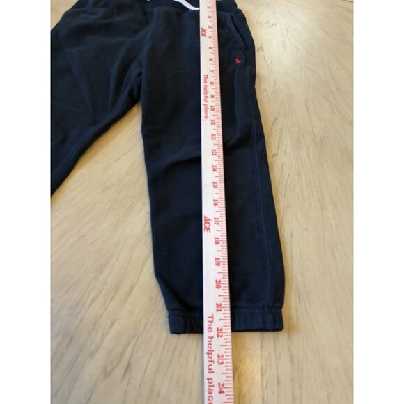 POLO RALPH LAUREN AUTHENTIC BOYS 6 ORIGINAL JOGGER PANTS Black Sweatpants Size 6 - Picture 7 of 14